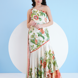 Exotic Lily Tiered Maxi Dress