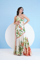 Exotic Lily Tiered Maxi Dress