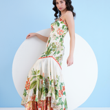 Exotic Lily Tiered Maxi Dress