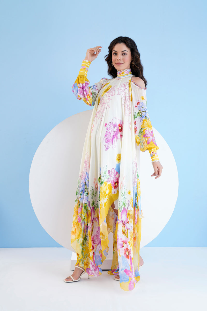 Asymmetric Maxi Dress