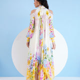 Asymmetric Maxi Dress