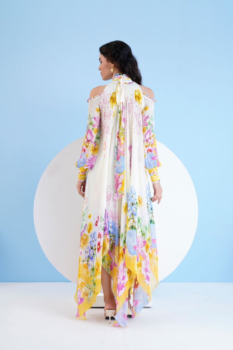 Asymmetric Maxi Dress