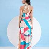 Red Surge Maxi Dress