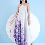 Lilac Bauhinia Kaftan Dress