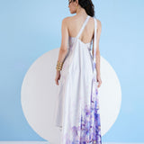 Lilac Bauhinia Kaftan Dress