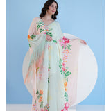 Tropical Mist Kaftan Dress