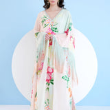 Tropical Mist Kaftan Dress