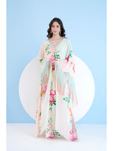 Tropical Mist Kaftan dress