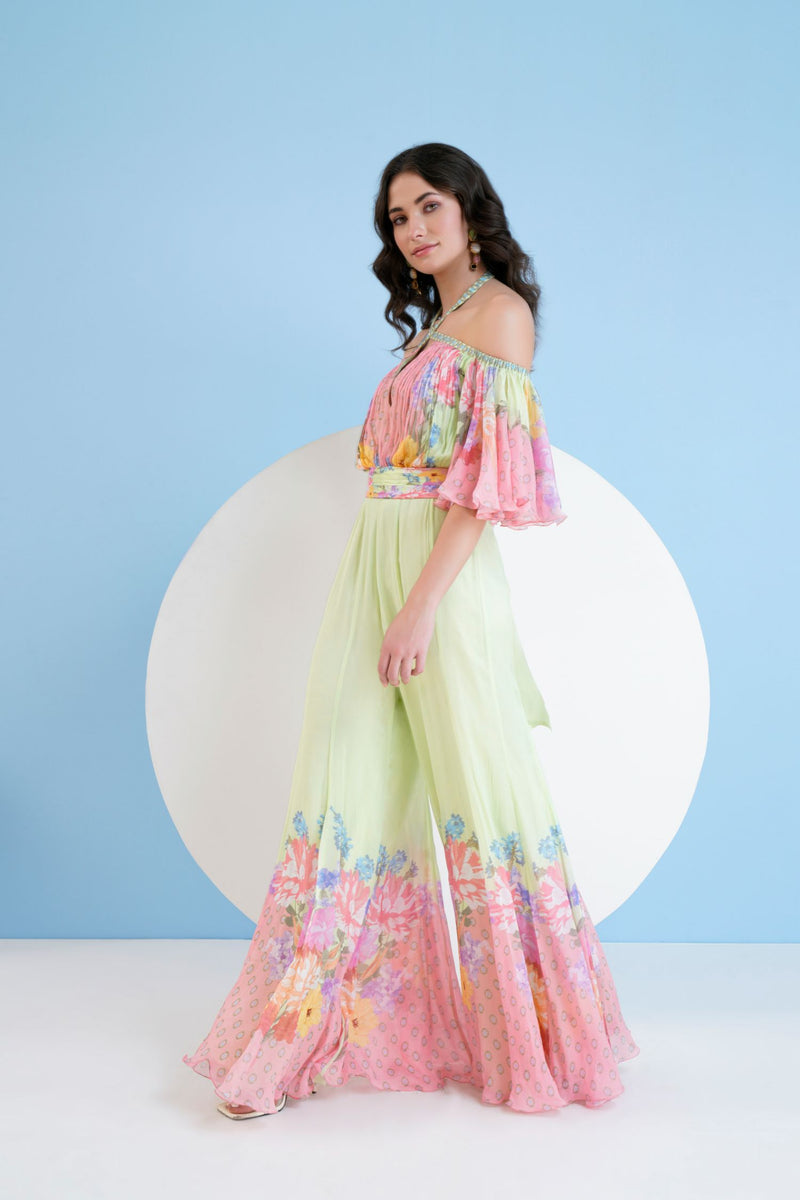 Meridian Flared Jumpsuit