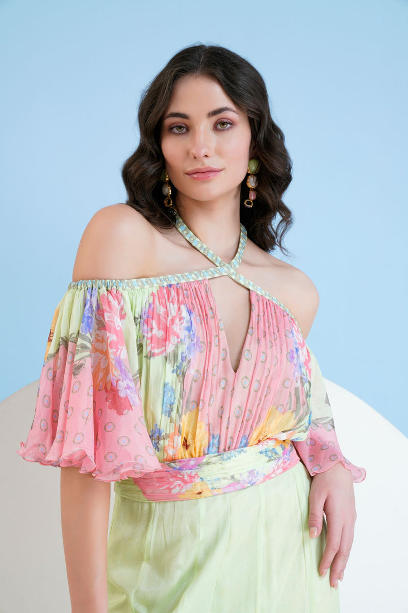 Meridian Flared Jumpsuit