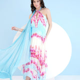 Pink Dune Asymmetric Dress
