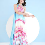 Pink Dune Asymmetric Dress