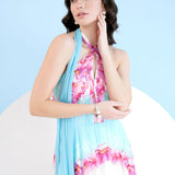 Pink Dune Asymmetric Dress