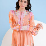 Corsage Midi Dress