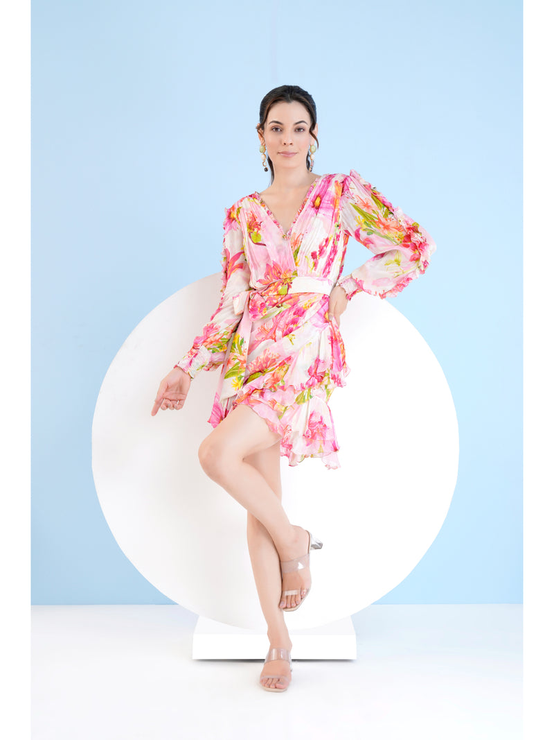 Short Frilled Dress