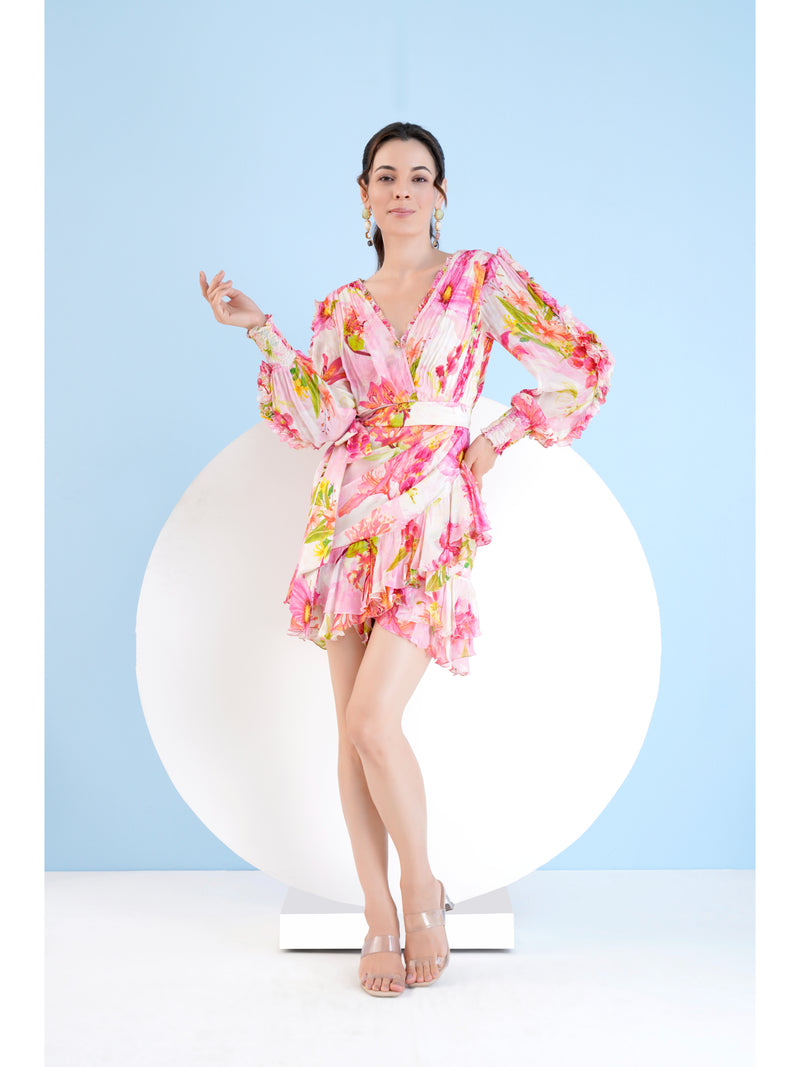 Short Frilled Dress
