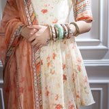 Ivory Peplum Tunic Set