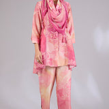 Pink Bliss Co-ord Ensemble With Dhoti Style Pant