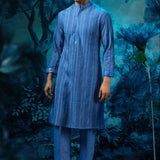 Indigo Bliss Pintuck Kurta with Pant