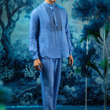 Indigo Short Length Kurta With Pant