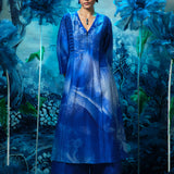 Sapphire Printed Anarkali Set