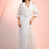 White Butterfly Dress