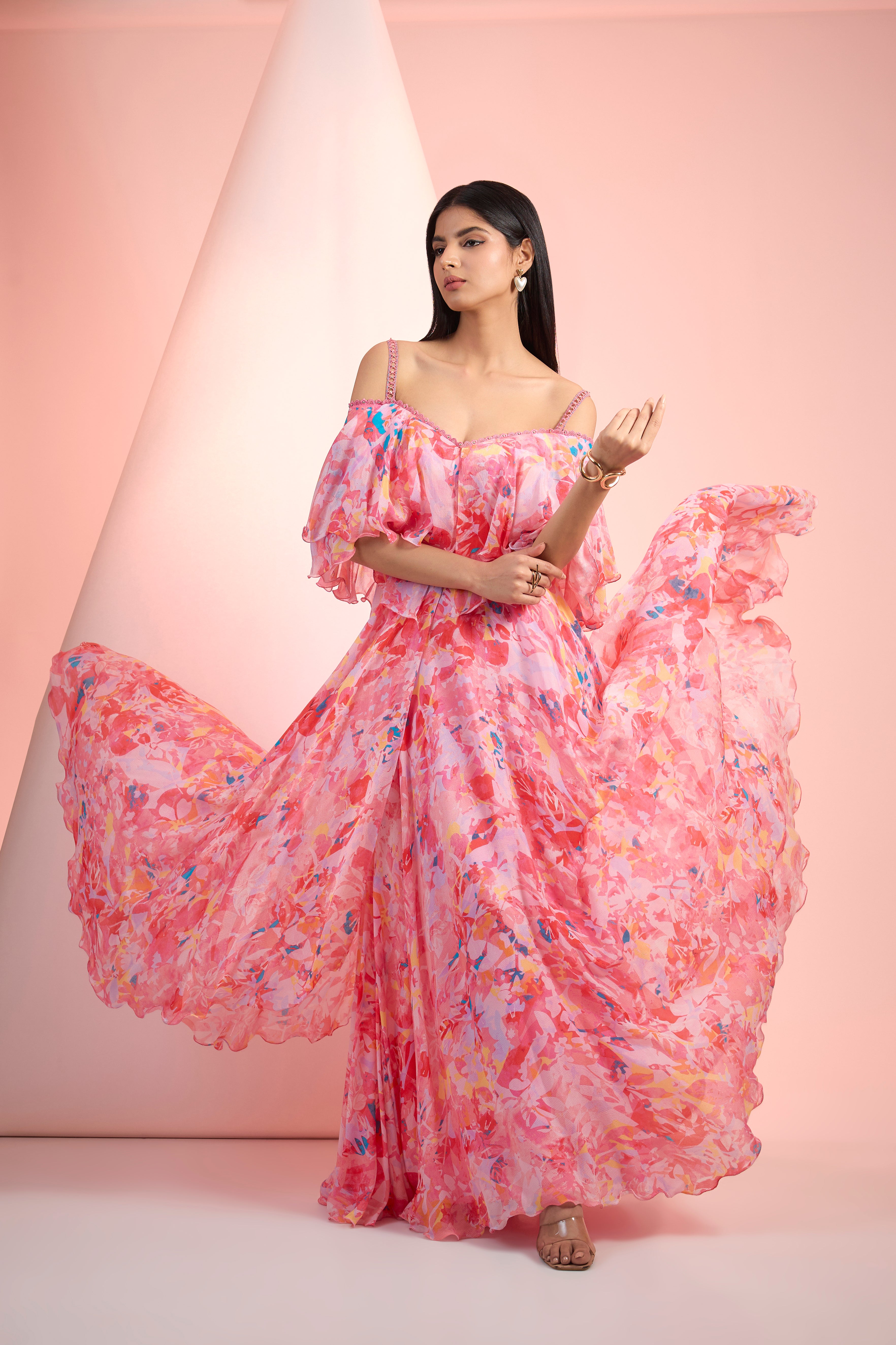 Pink Maze Dress