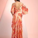 Saffron Floral Muse Dress