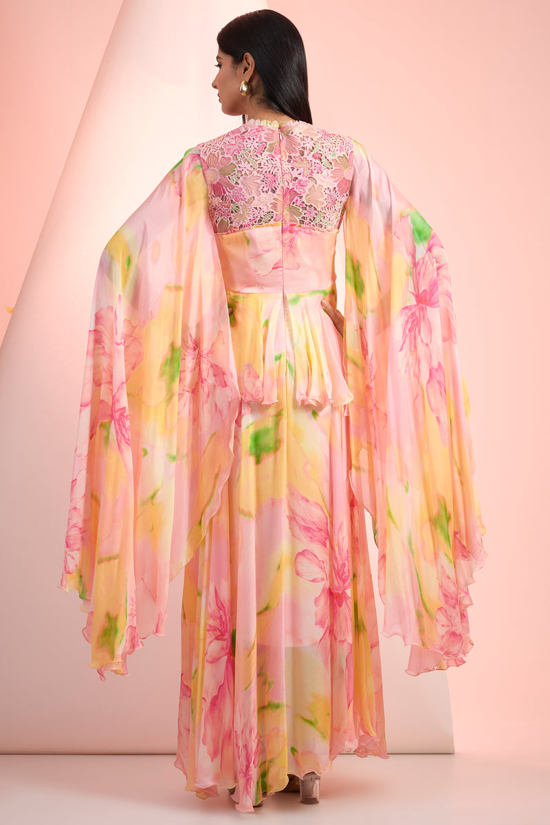 Pink Ombre Haze Dress