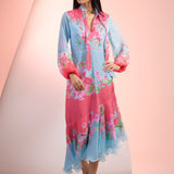 Red Frangipani Dress