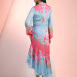 Red Frangipani Dress