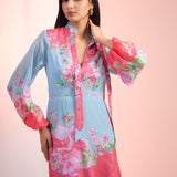 Red Frangipani Dress