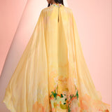 Ochre Monet Long Dress