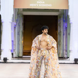 Printed Trouser with Laser cut