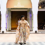 Printed Trouser with Laser cut