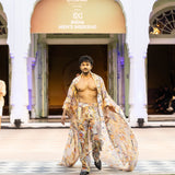 Printed Trouser with Laser cut