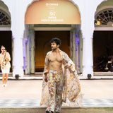 Printed Trouser with Laser cut