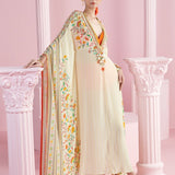 Lemon Iznik Printed Kaftan Set