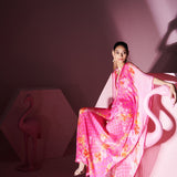 Pink Iznik Print Kaftan