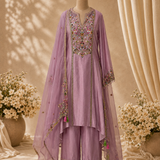Lilac Garden Kurta Set