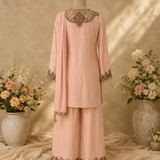 Rose Veil Kurta Set
