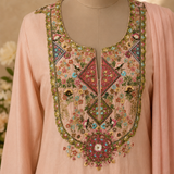 Rose Veil Kurta Set