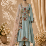 Aqua Dew Kurta Set