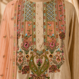 Beige Grace Short Kurta Set