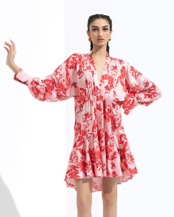 Mirrai Printed Dress
