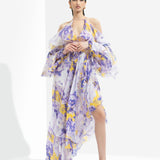 Sumire Printed Butterfly Dress