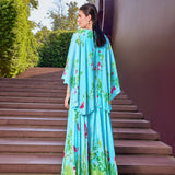 Mint Green Floral Dress