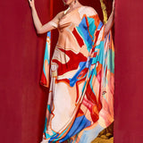 Saffron Modern One Shoulder Dress
