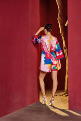 Scarlet surge corsage romper
