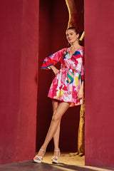 Scarlet surge corsage romper